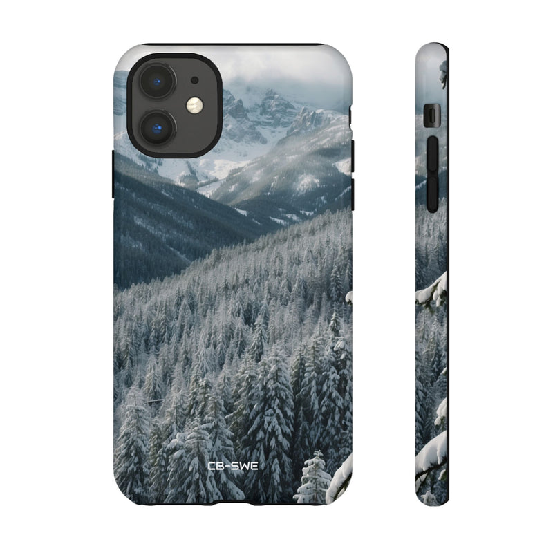 Snow Covers Peaks - iPhone Case