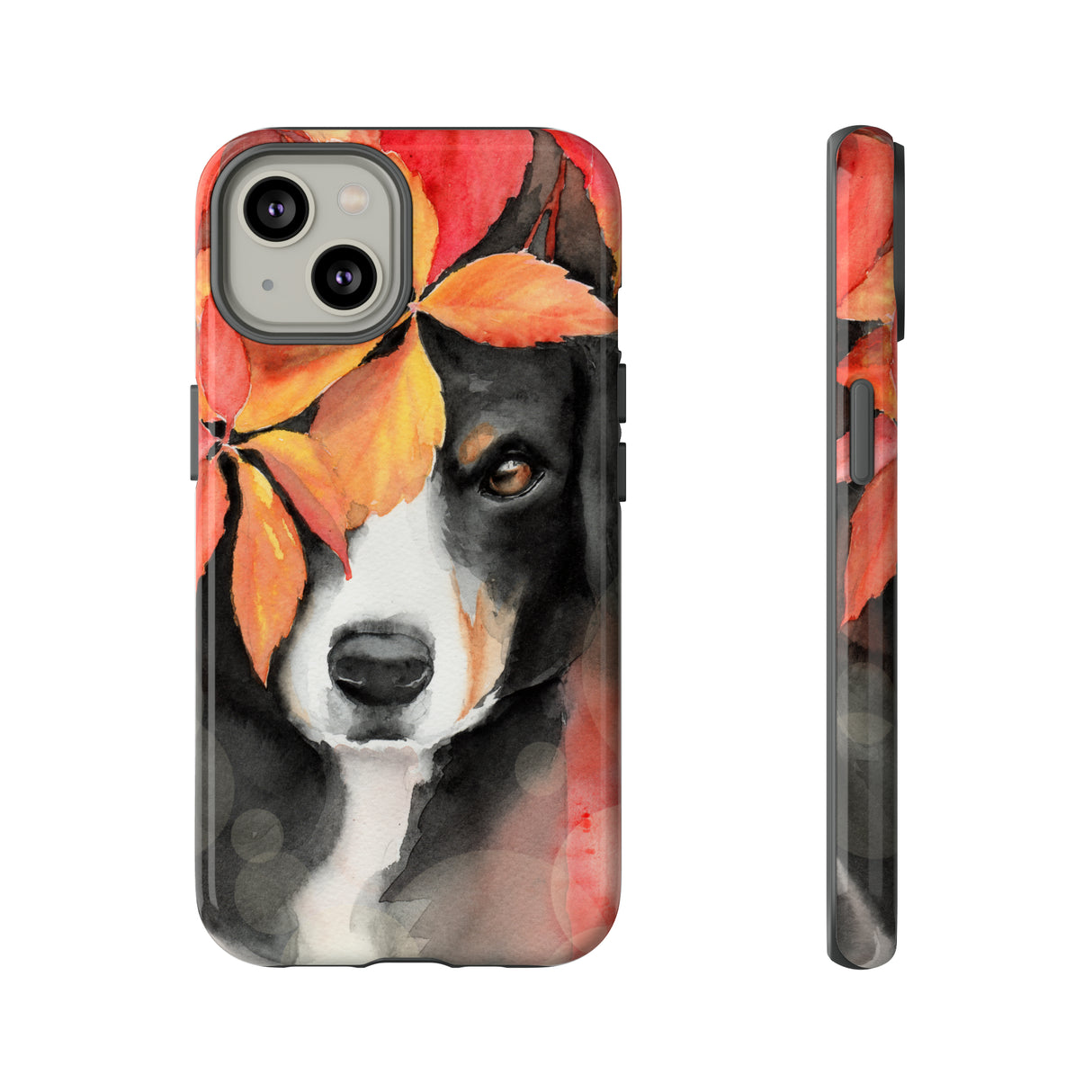 Watercolor Dog - Protective Phone Case