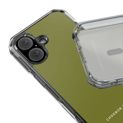 Olive iPhone 16 - Clear Impact Phone Case