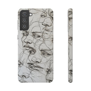 Ethereal Faces | Slim Phone Case for Samsung