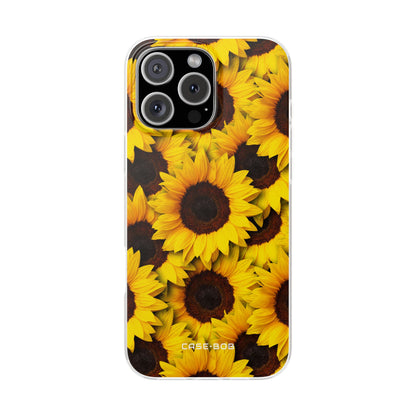 Sunflower Glow iPhone 16 Pro Max Case - Soft