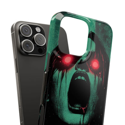 Haunting Glow of Gothic Eyes iPhone 16 - Slim Phone Case