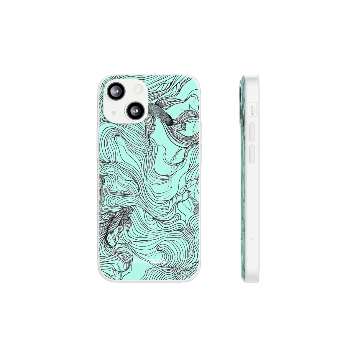 Aqua Serenity | Flexible Phone Case for iPhone