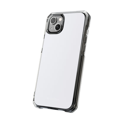 Ghost White - Clear Impact Case for iPhone