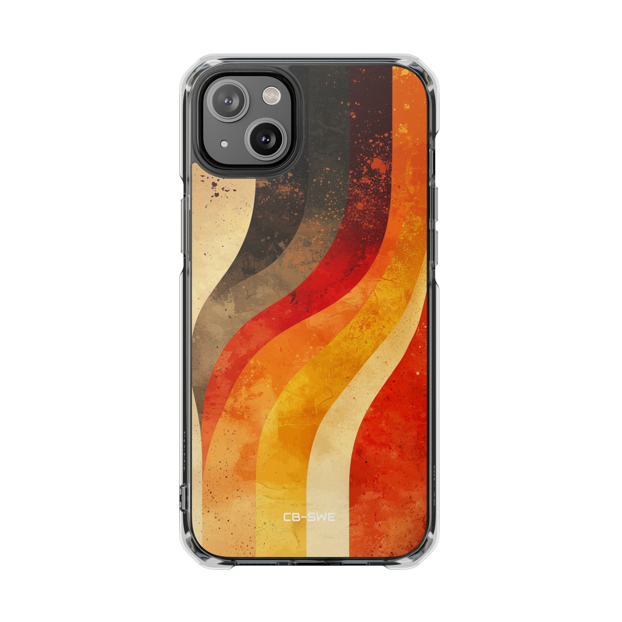 Warm Waves Dance iPhone Case - Impact