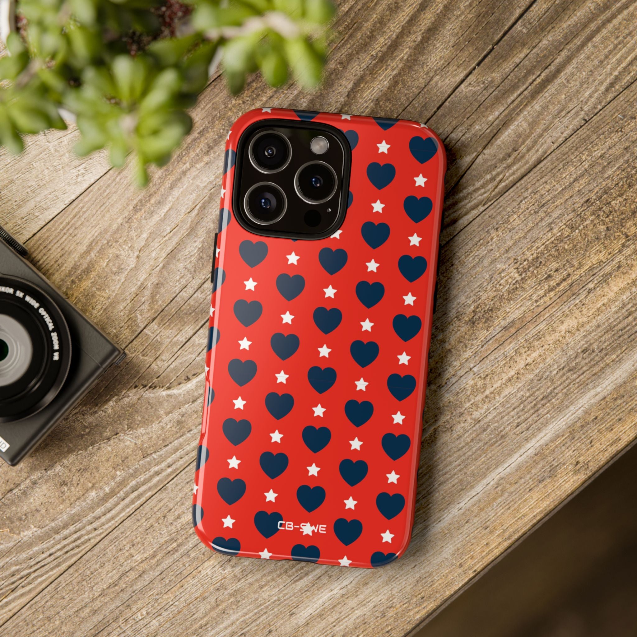 Hearts Dance Bright - iPhone Case