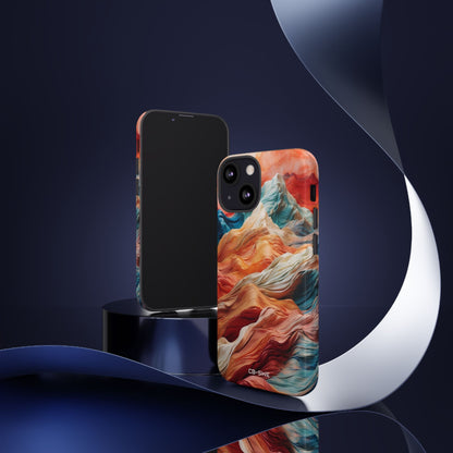 Mountain Waves Flow - iPhone Case