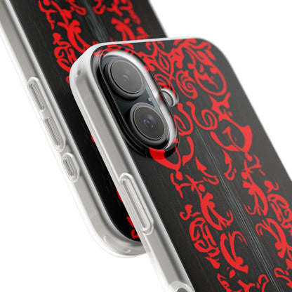 Gothic Crimson Symmetry iPhone 16 - Flexi Phone Case