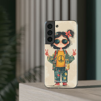 Peace Pigtails Samsung S22 - Soft