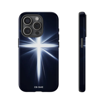 Luminous Cross Radiance - iPhone Case