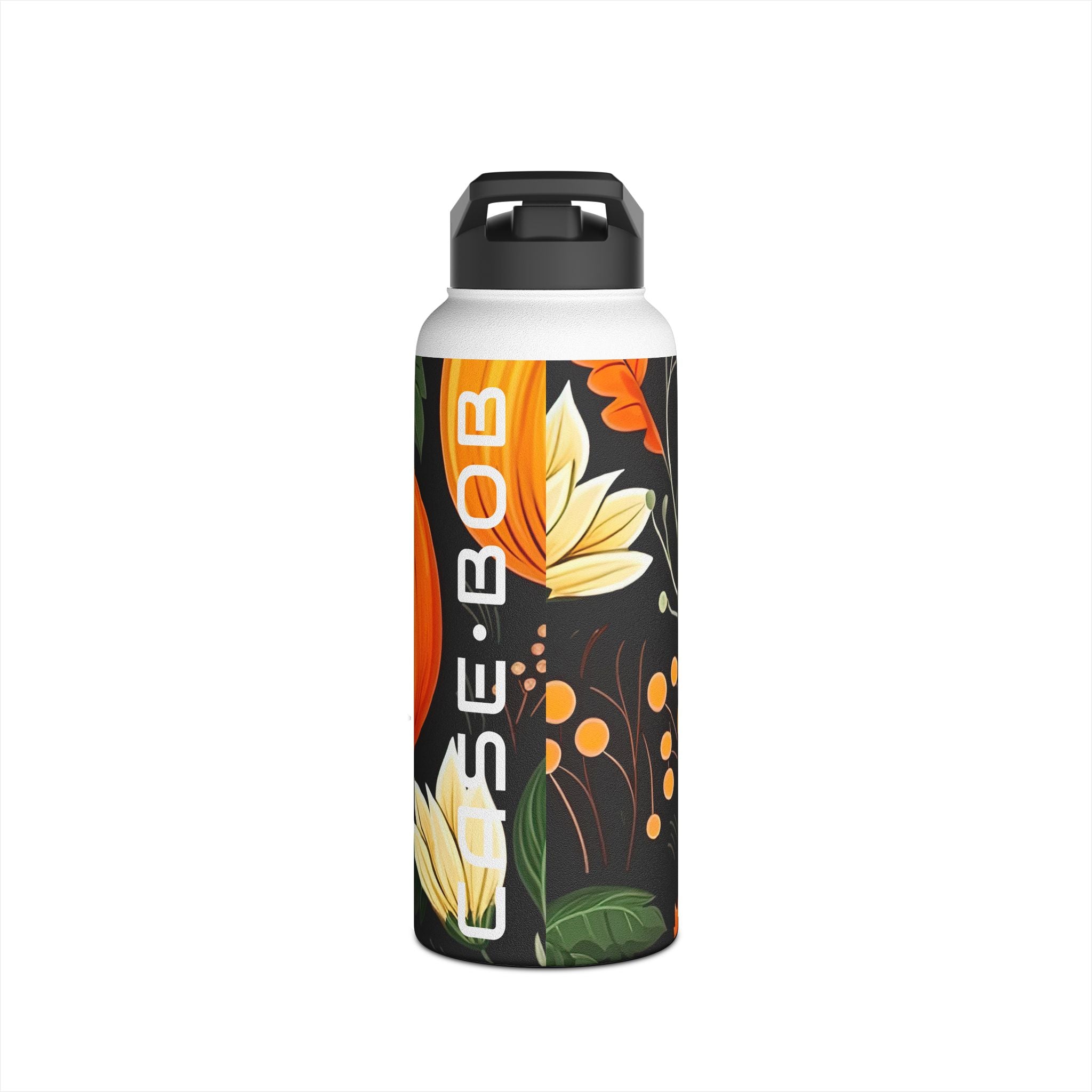 Pumpkin Glow - Stainless Steel Water Bottle
