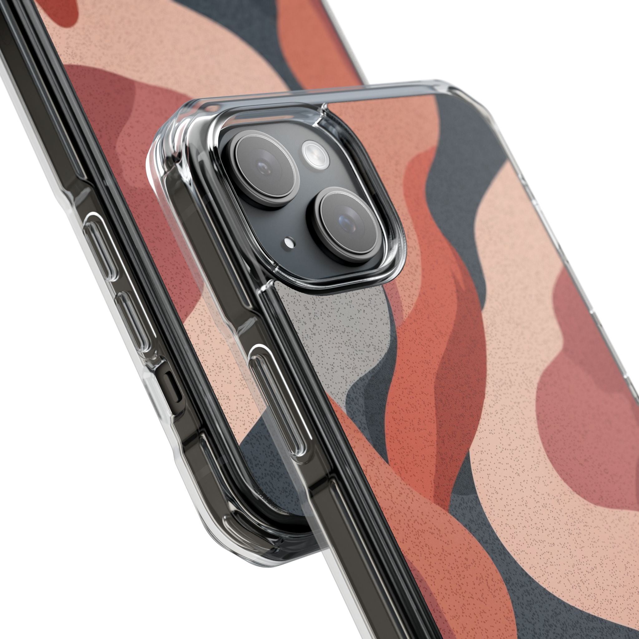 Flowing Earth Tones iPhone Case - Impact