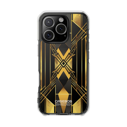 Golden Deco Symphony iPhone 16 - Impact Clear+