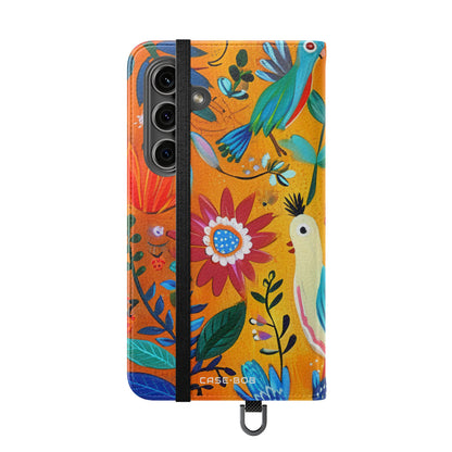 Bluebird Bloom - Samsung S24 Case - Wallet
