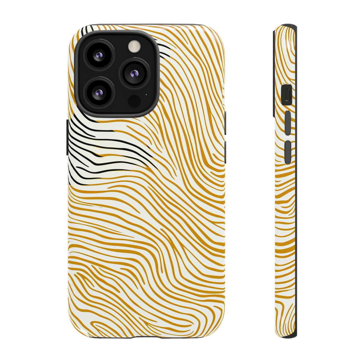 Linear Yellow Chic - Protective Phone Case