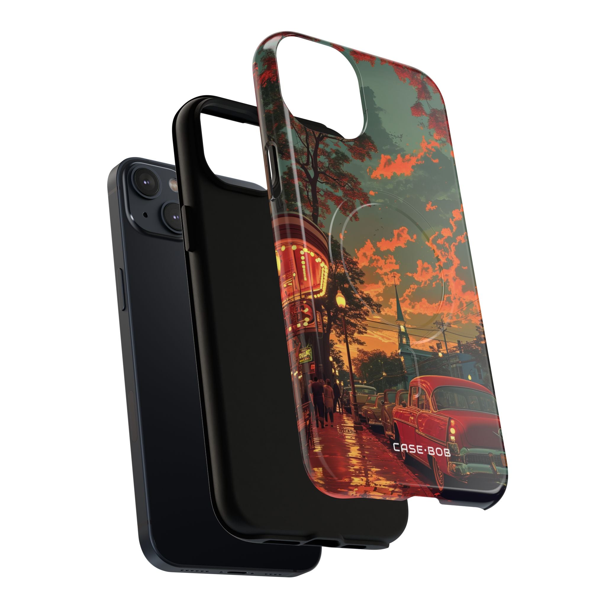 Crimson Classic iPhone 14 Plus Case - Tough+