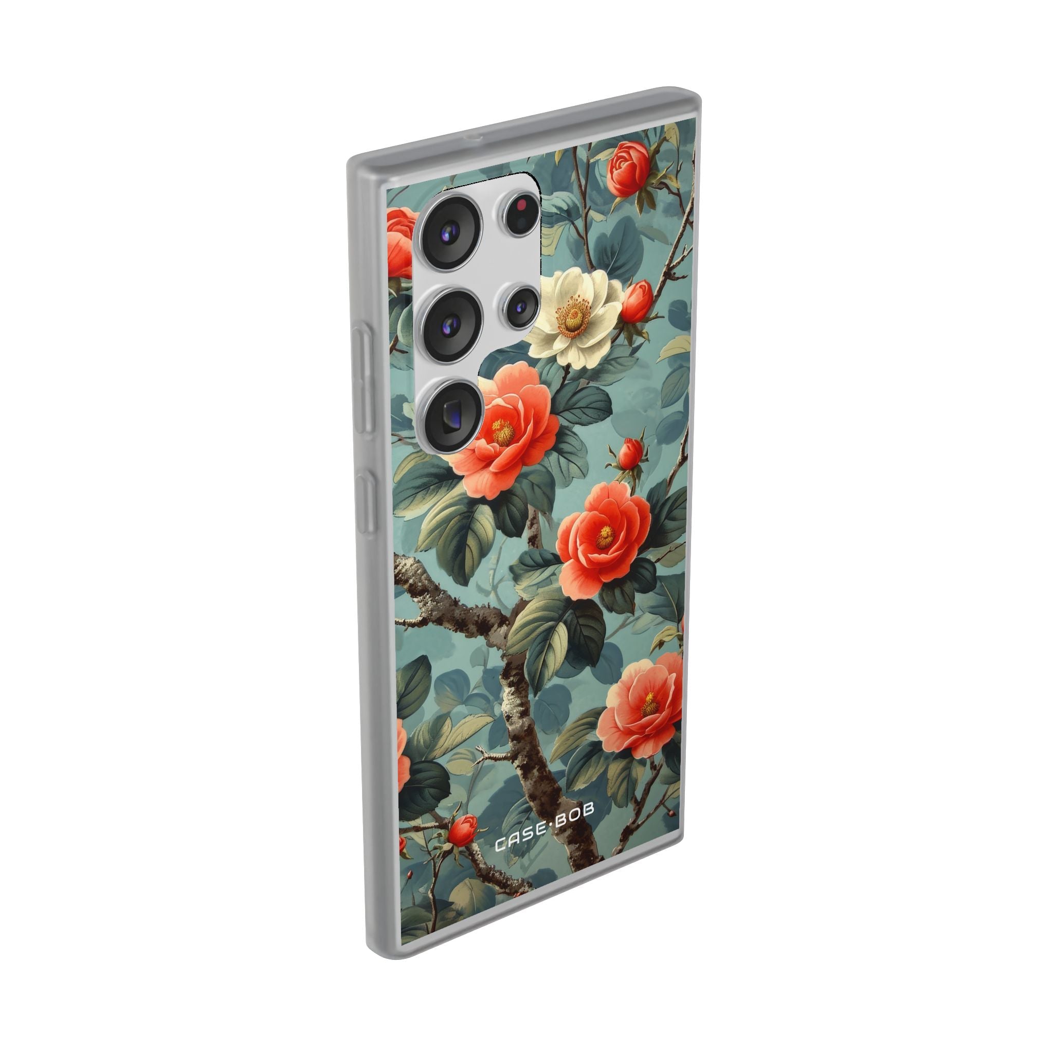 Coral Bloom Samsung S23 Ultra Case - Soft