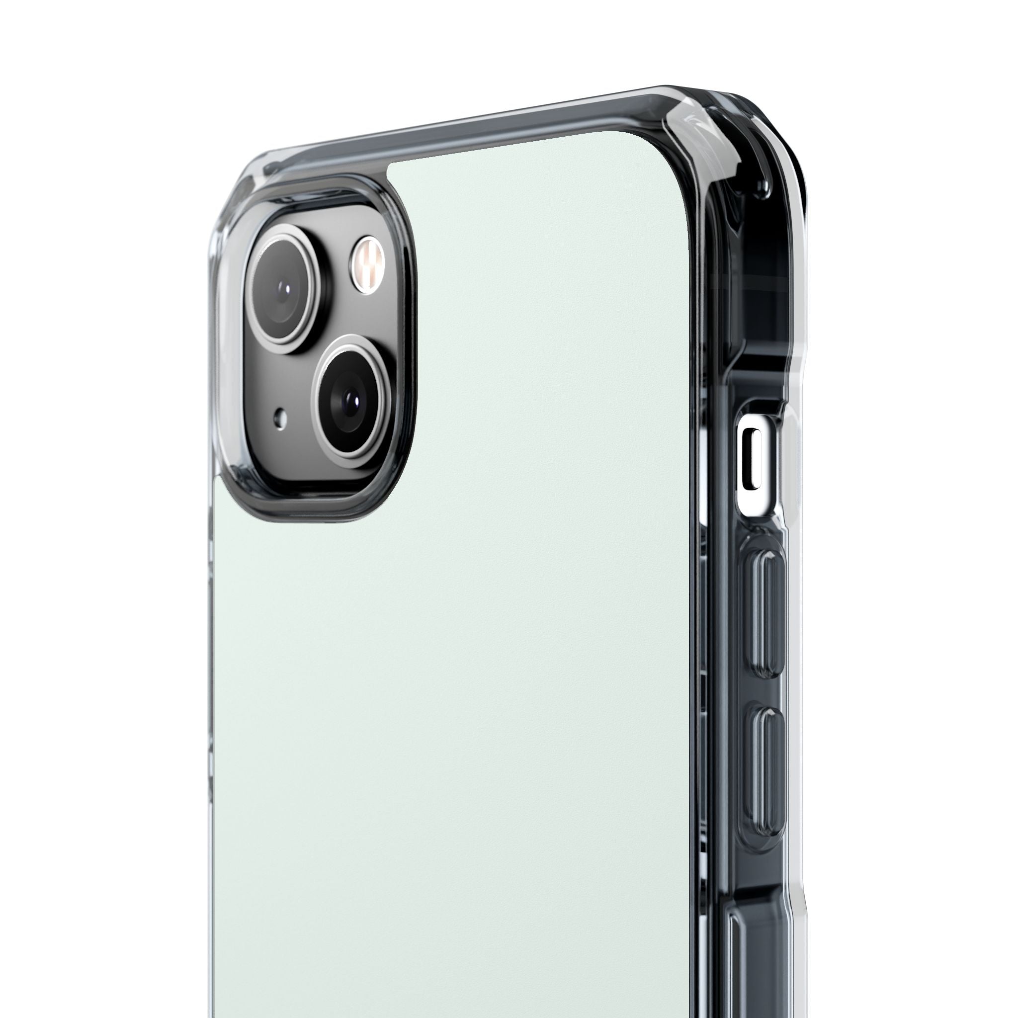 Mint Cream - Clear Impact Case for iPhone