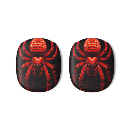 Crimson Spiderweb - AirPod Max Case