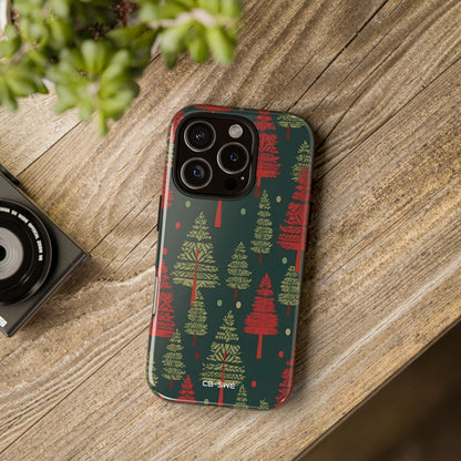 Trees Dance Playfully - iPhone Case