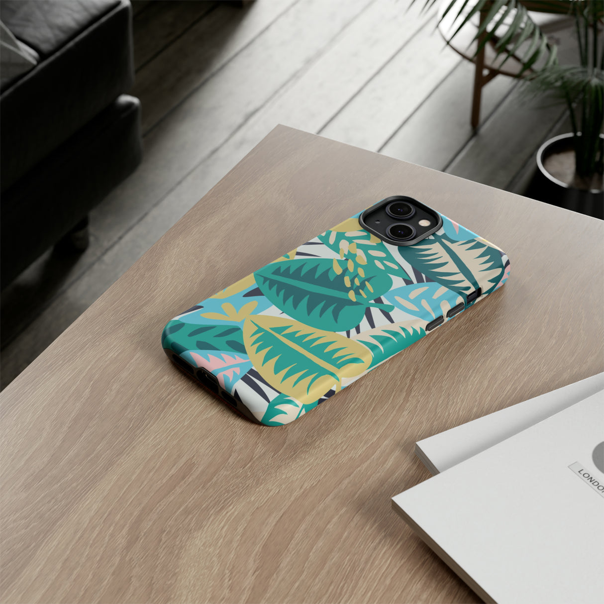 Tropical Leaf Jona - Protective Phone Case