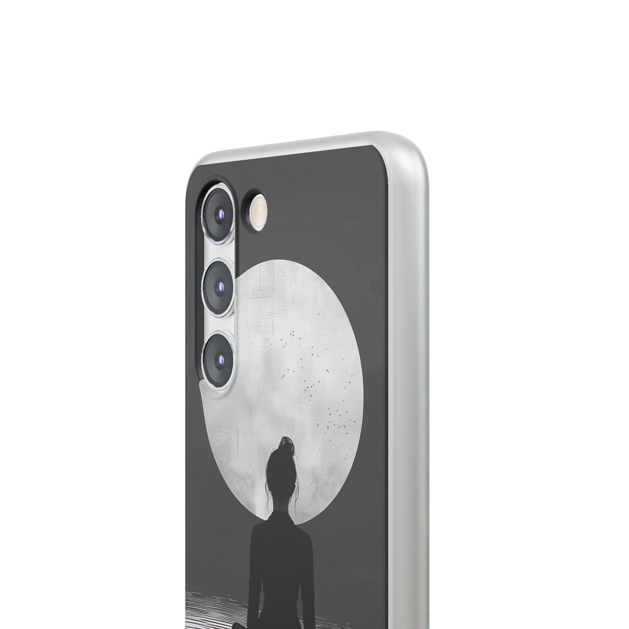 Silhouette Moonlight Samsung S23 Case - Soft
