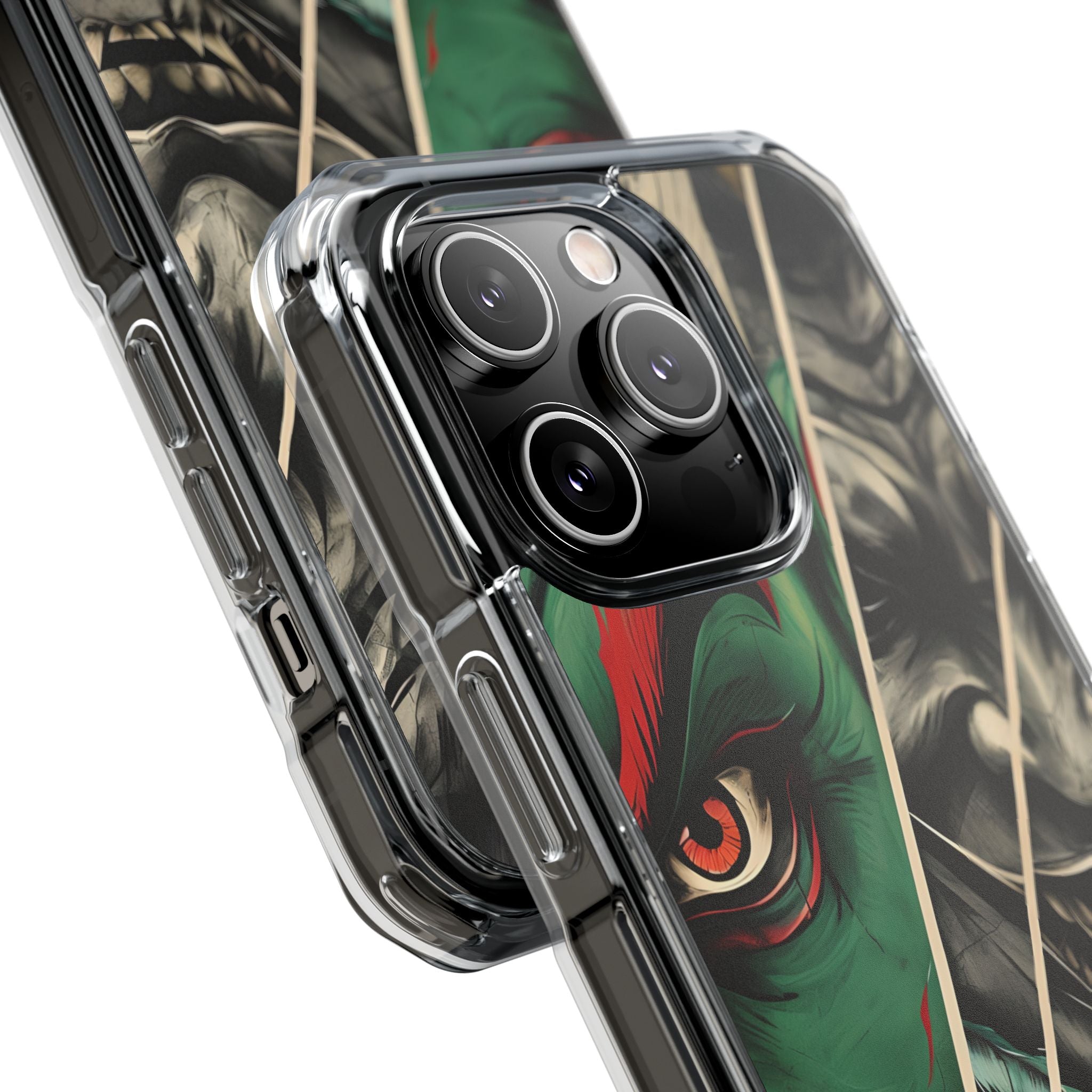 Demonic Panels Clash iPhone Case - Impact