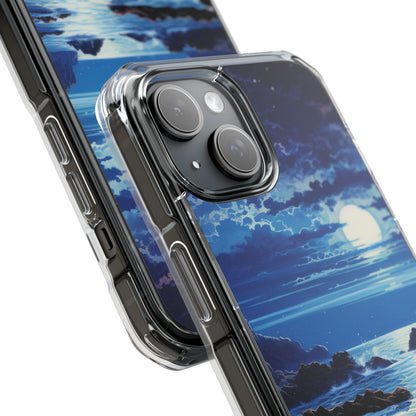 Moonlit Sea Dance iPhone Case - Impact