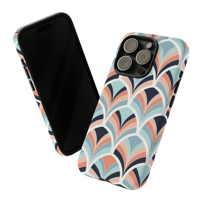 Baby Blue Retro - Protective Phone Case