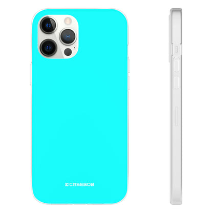 Aqua Blue | Phone Case for iPhone (Flexible Case)