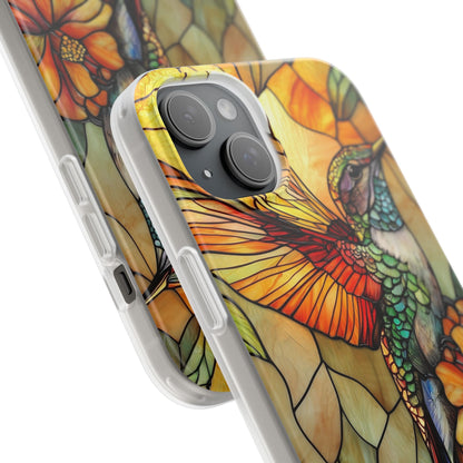 Hummingbird Radiance iPhone 15 Plus Case - Soft