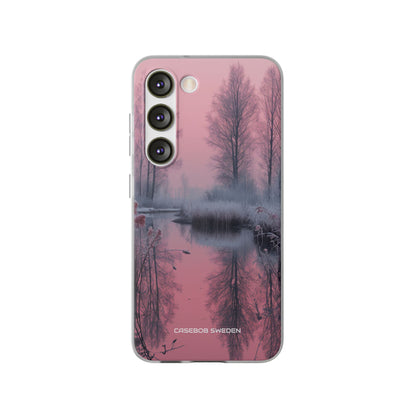 Pink Serenity Case - Flexi Samsung S23 Phone Case