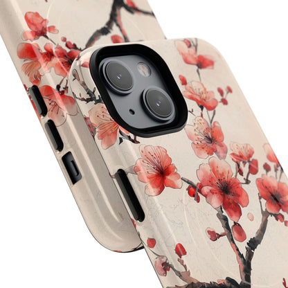 Blossom Shadow iPhone 14 Case - Tough+