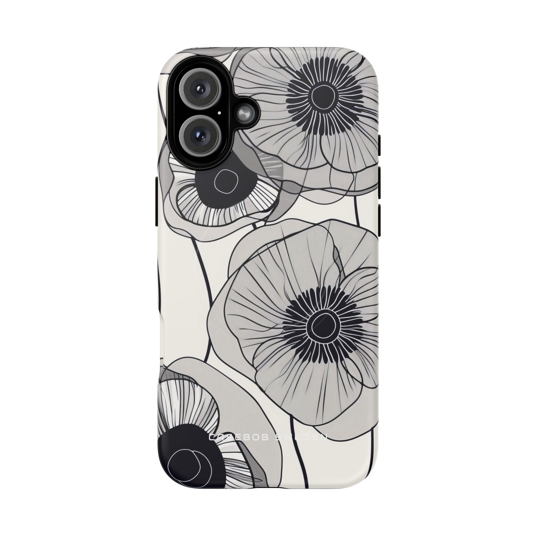 Modern Minimalist Flowers iPhone 16 | Tough+ Phone Case