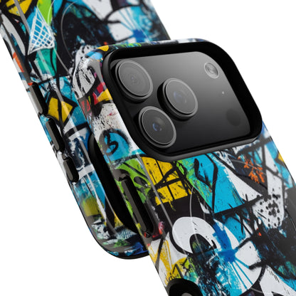 White Ripple Drift iPhone 17 Pro Case - Tough+