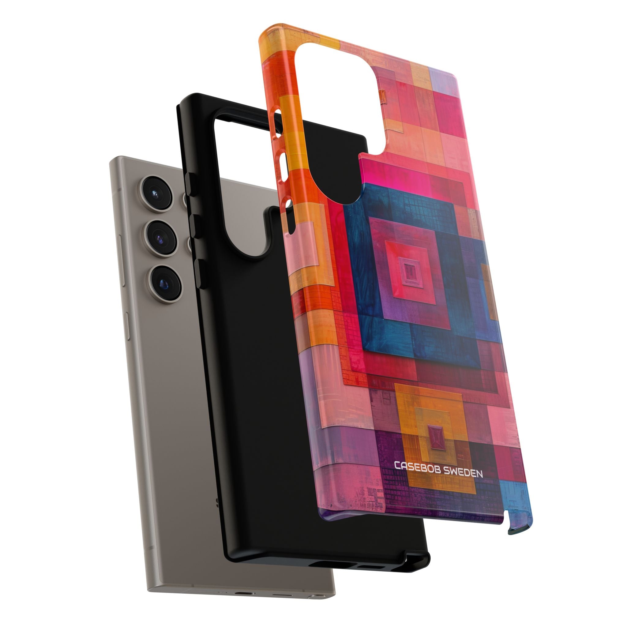 Vibrant Geometry - Tough Samsung S24 Phone Case