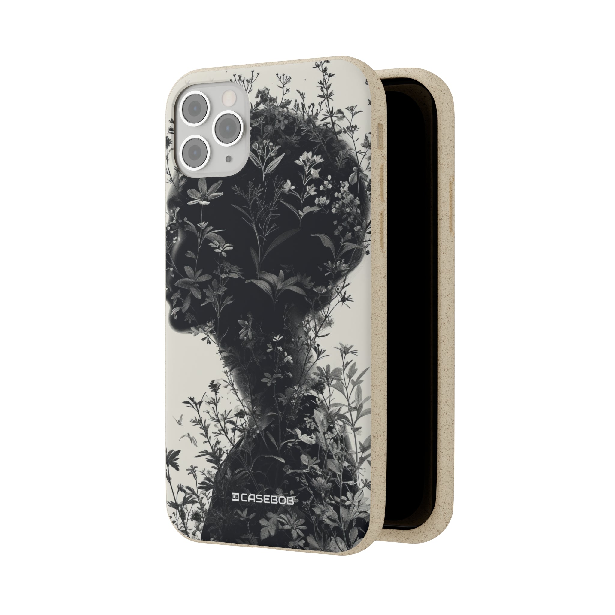 Botanical Silhouette Essence | Biodegradable Phone Case