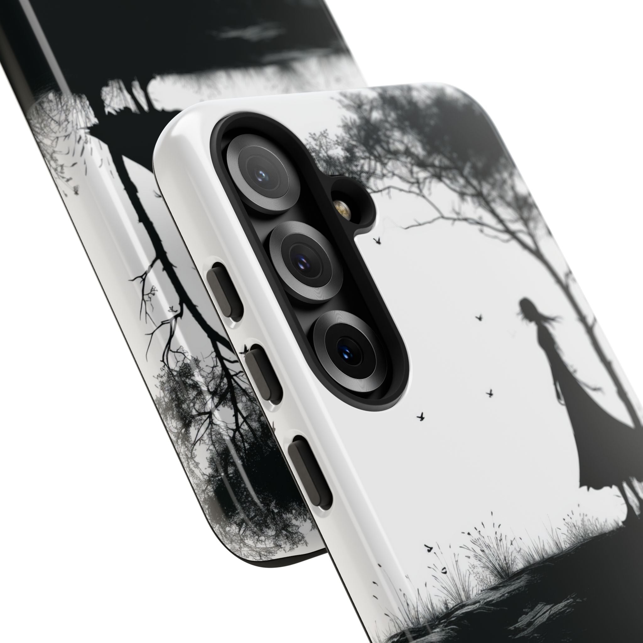 Cliffside Silhouette Samsung S25 Plus Case - Tough