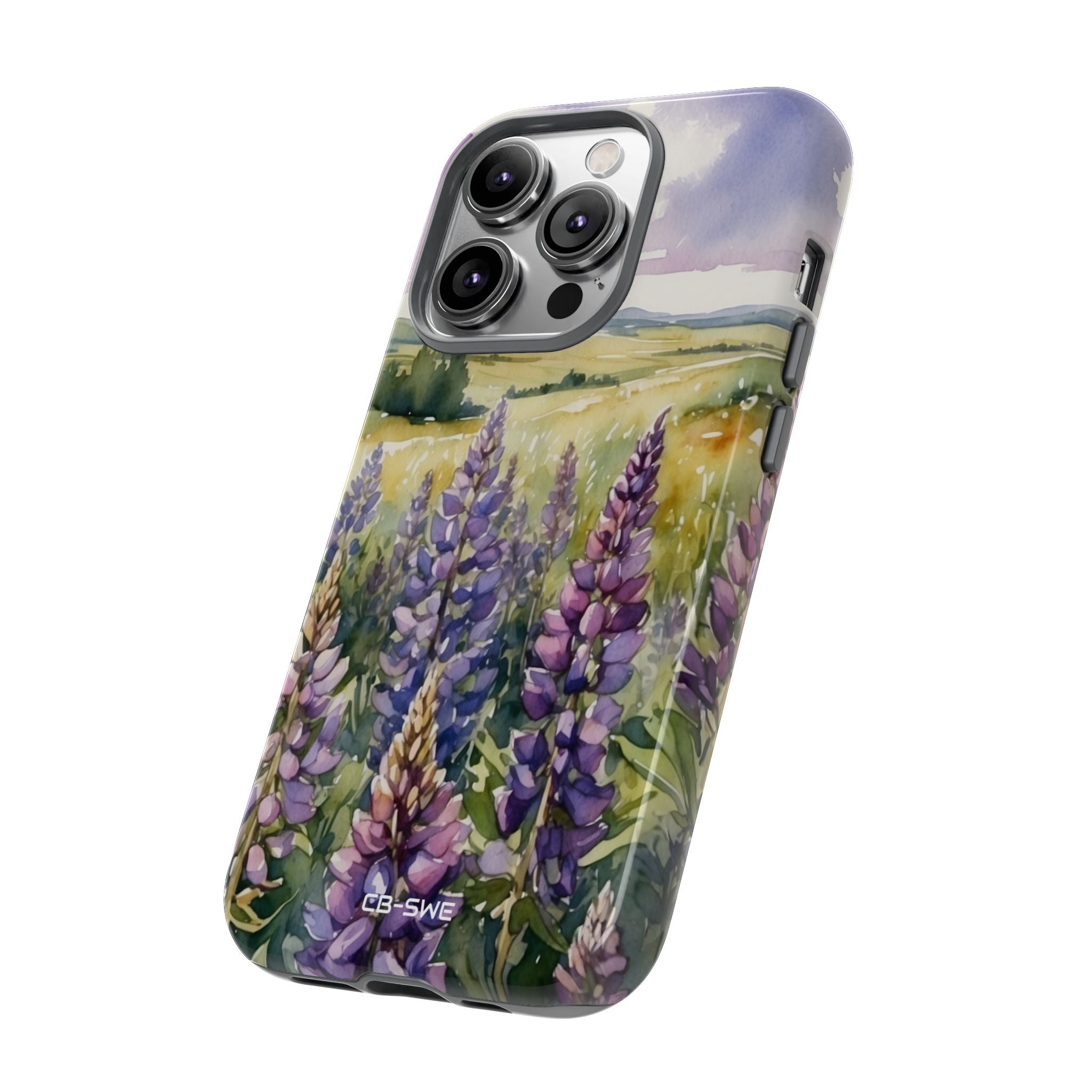 Lupins Dance Light - iPhone Case