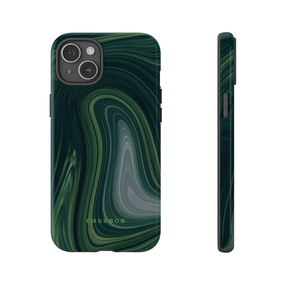 Green Marble - Protective Phone Case