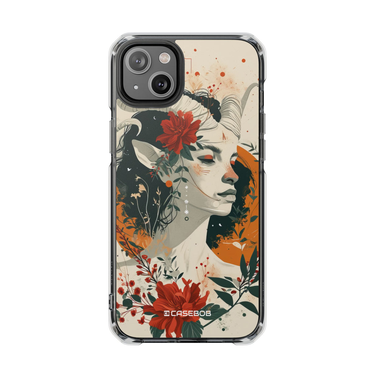 Faun Enchantment - Phone Case for iPhone (Clear Impact - Magnetic)