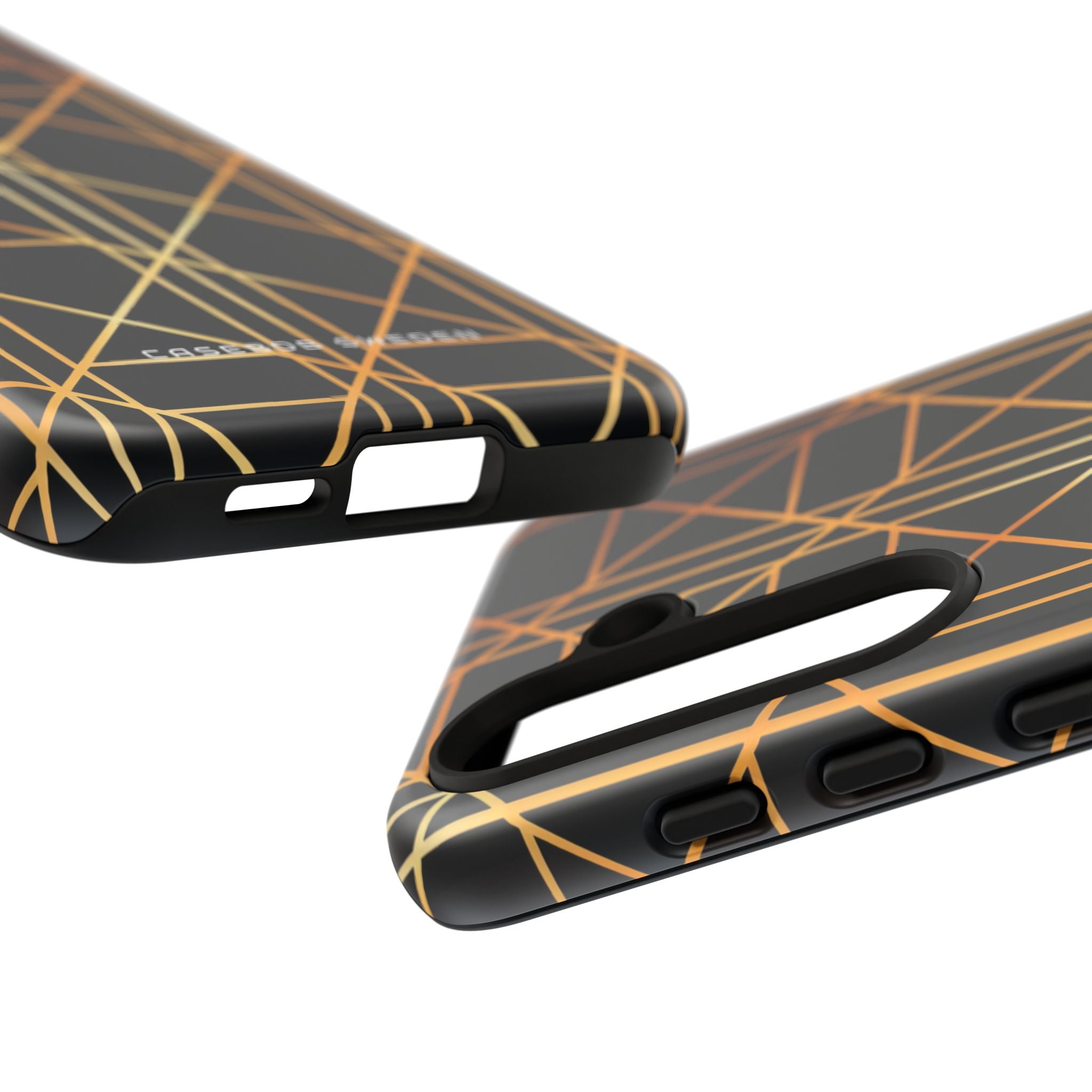 Golden Geometric Elegance Samsung S24 - Tough Phone Case