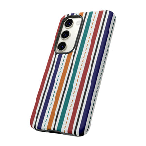 Modern Stripe Line - Protective Phone Case