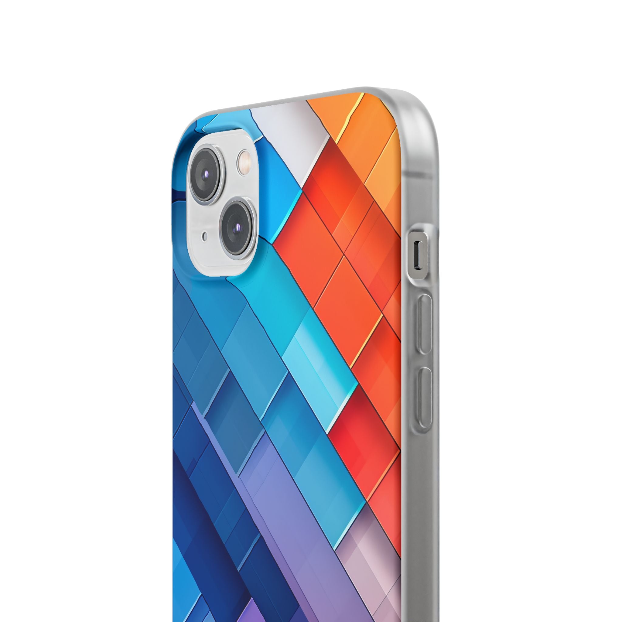 Vibrant GeoFlow iPhone 14 - Flexi Phone Case