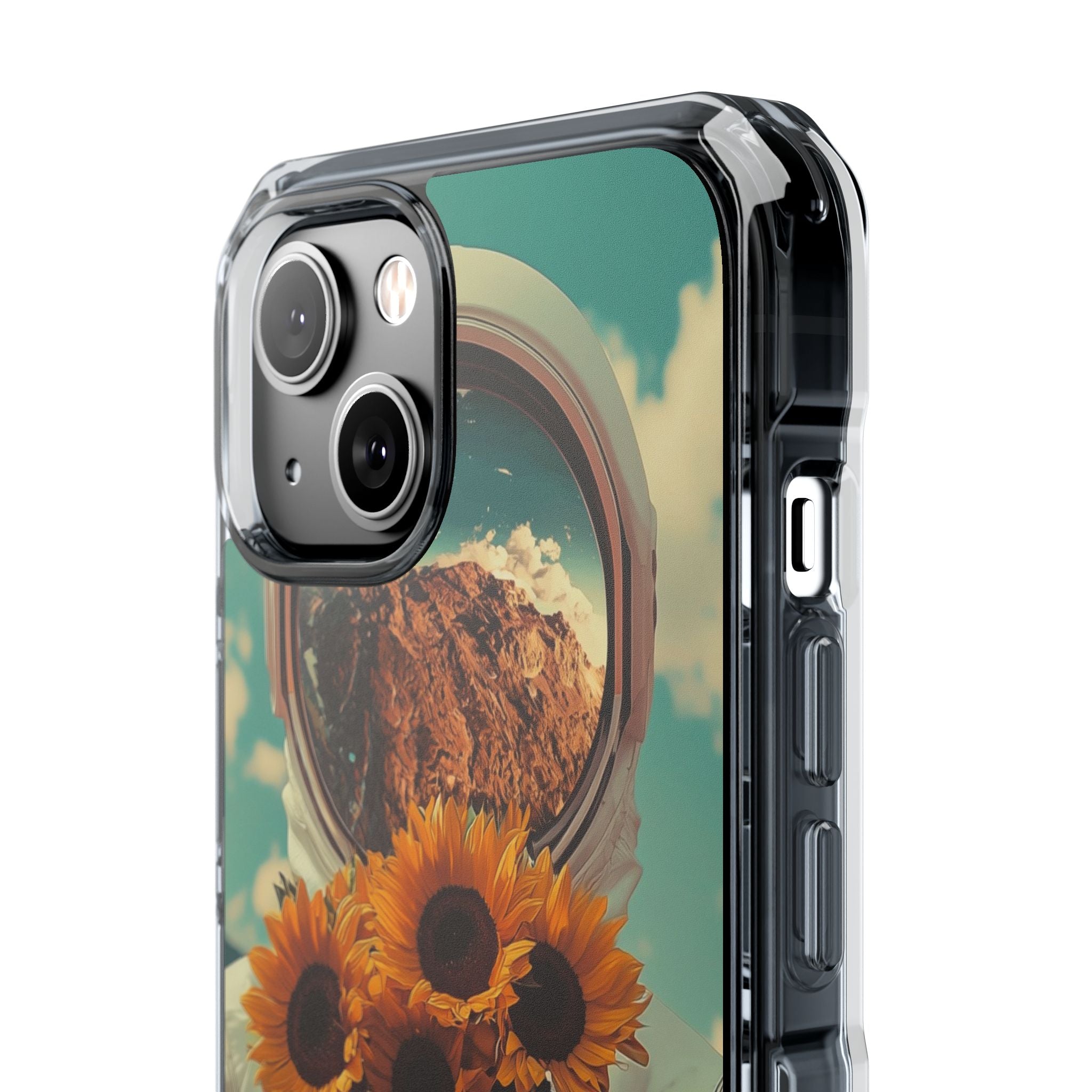 Sunflower Astronaut iPhone 14 Case - Impact