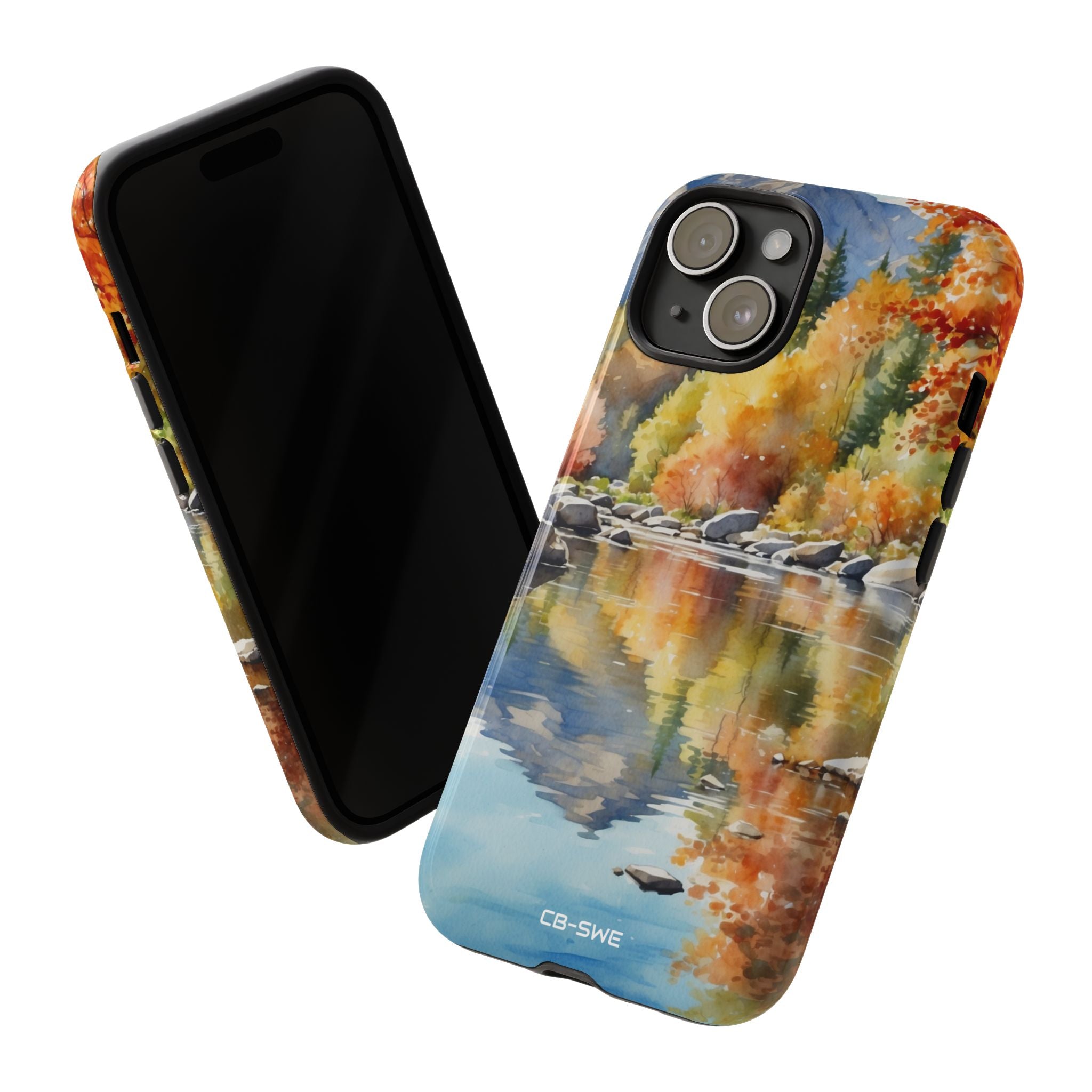 Autumn Leaves Reflect - iPhone Case