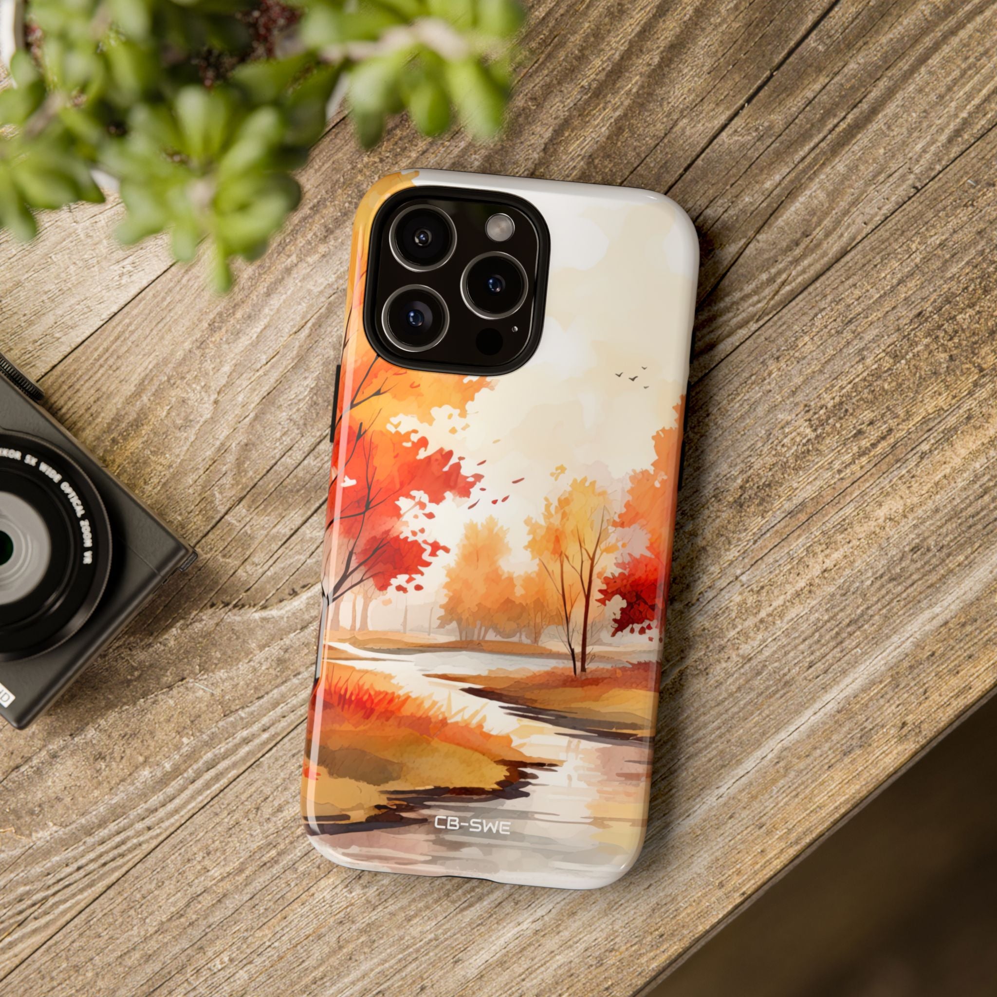 Autumn Leaves Dance - iPhone Case