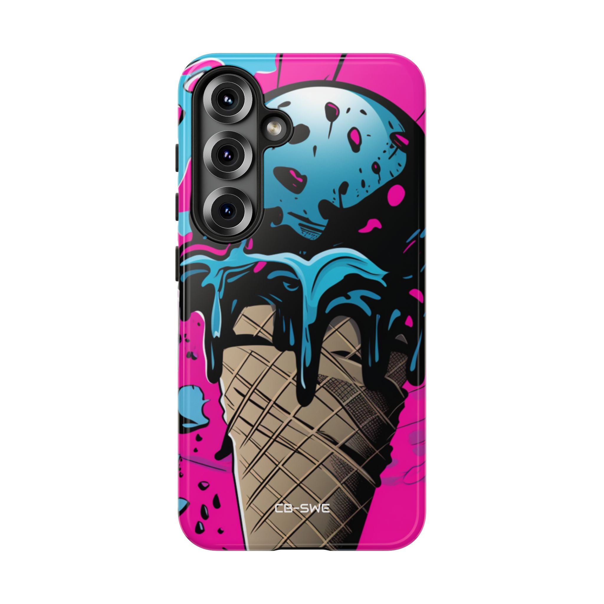 Vibrant Ice Cream Splash - Samsung Case