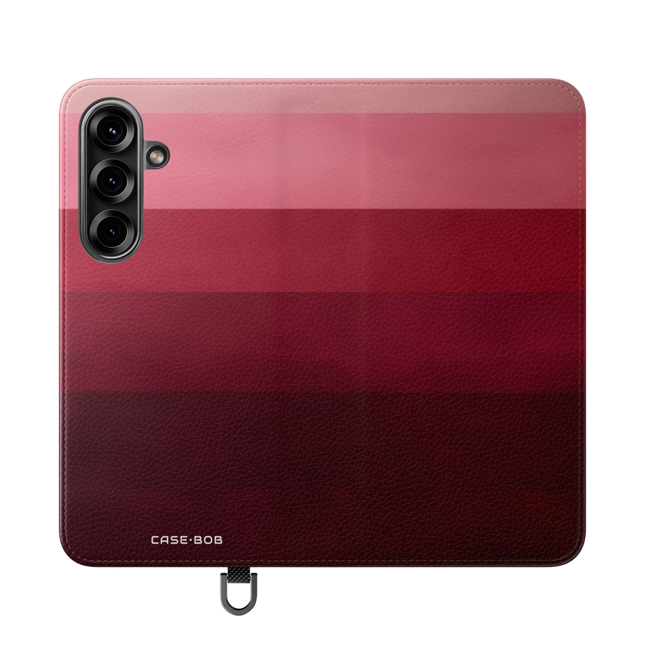 Blushing Stripes - Samsung S25 Case - Wallet