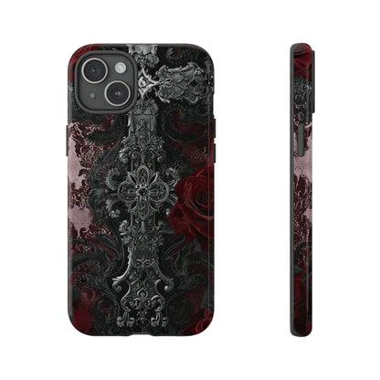 Lace and Velvet Gothic - Protective Phone Case